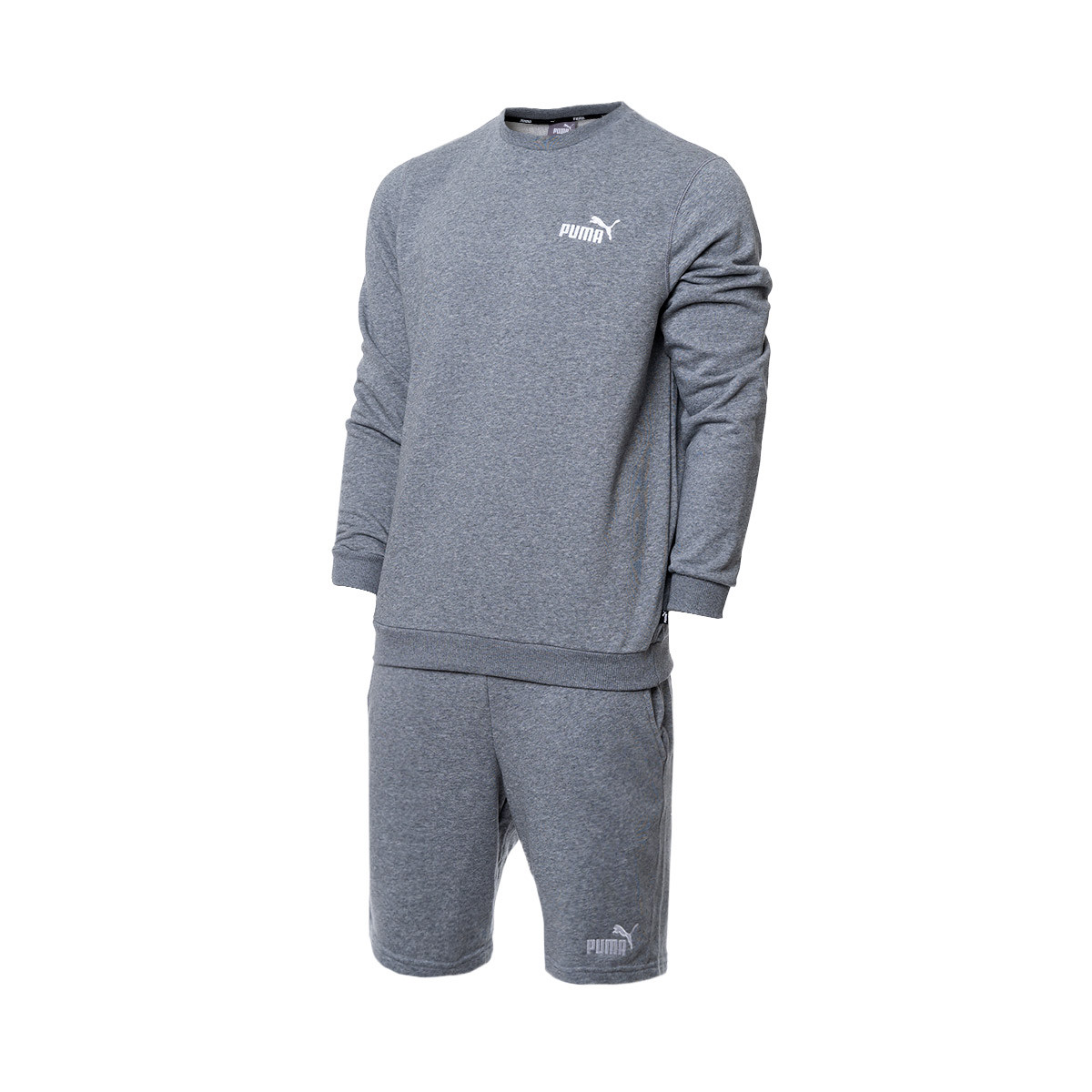 Chándal Puma Feel Good Suit Medium Gray Heather Emotion