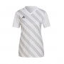 Women Entrada 22 GFX s/s White-Team light grey