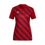 Women Entrada 22 GFX s/s Power red-Shadow red