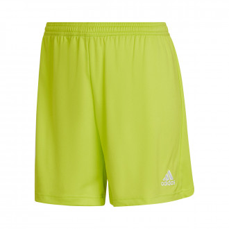 yellow and white adidas shorts