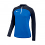 Academy Pro Drill Top Mujer Royal blue-Obsidian