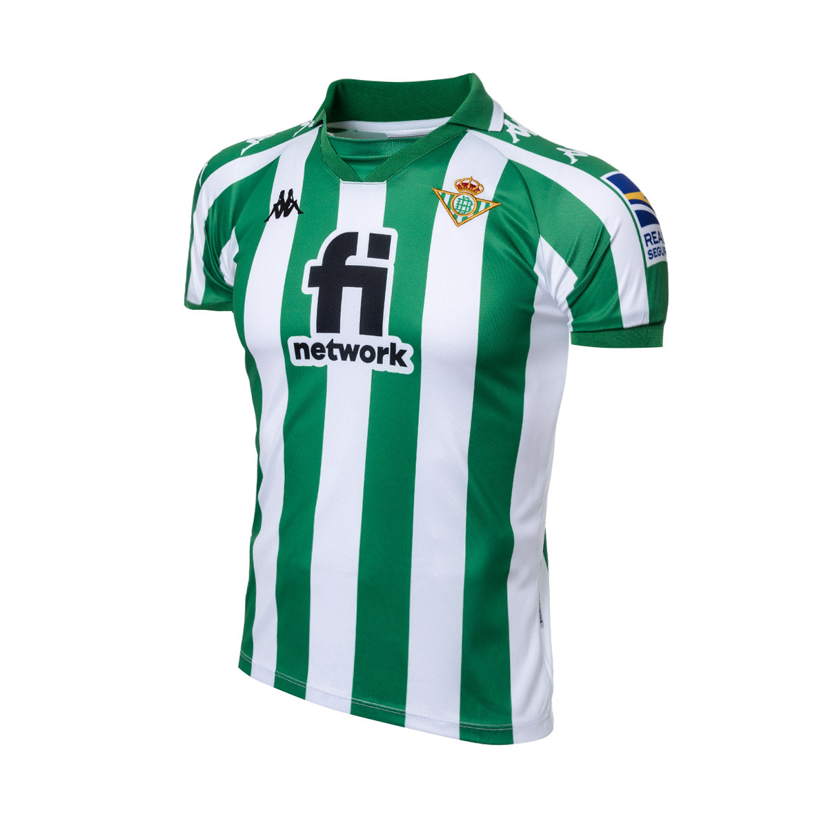 Approximation Superiority Great Barrier Reef Jersey Kappa Real Betis Balompié Matchwear Retro White - Fútbol Emotion