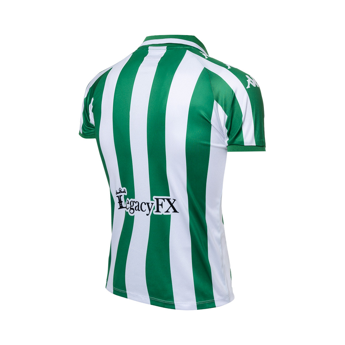 Pacific Islands Brass Person in charge of sports game Jersey Kappa Real Betis Balompié Matchwear Retro White - Fútbol Emotion