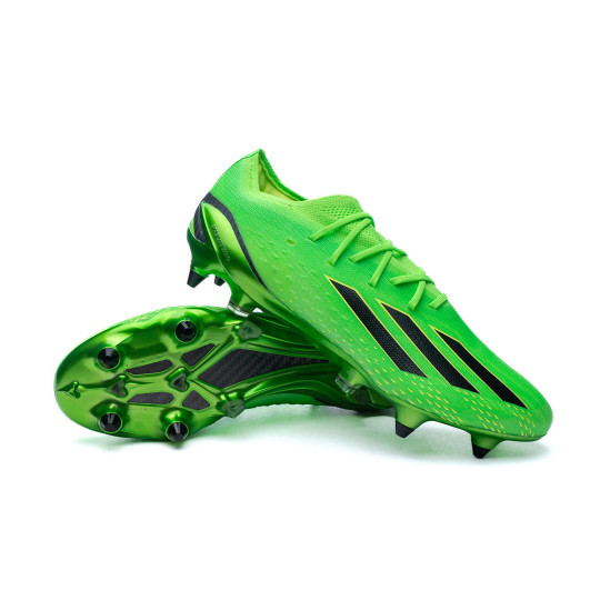 Bota de fútbol adidas Speedportal .1 SG Solar Green-Black-Solar Yellow - Fútbol Emotion