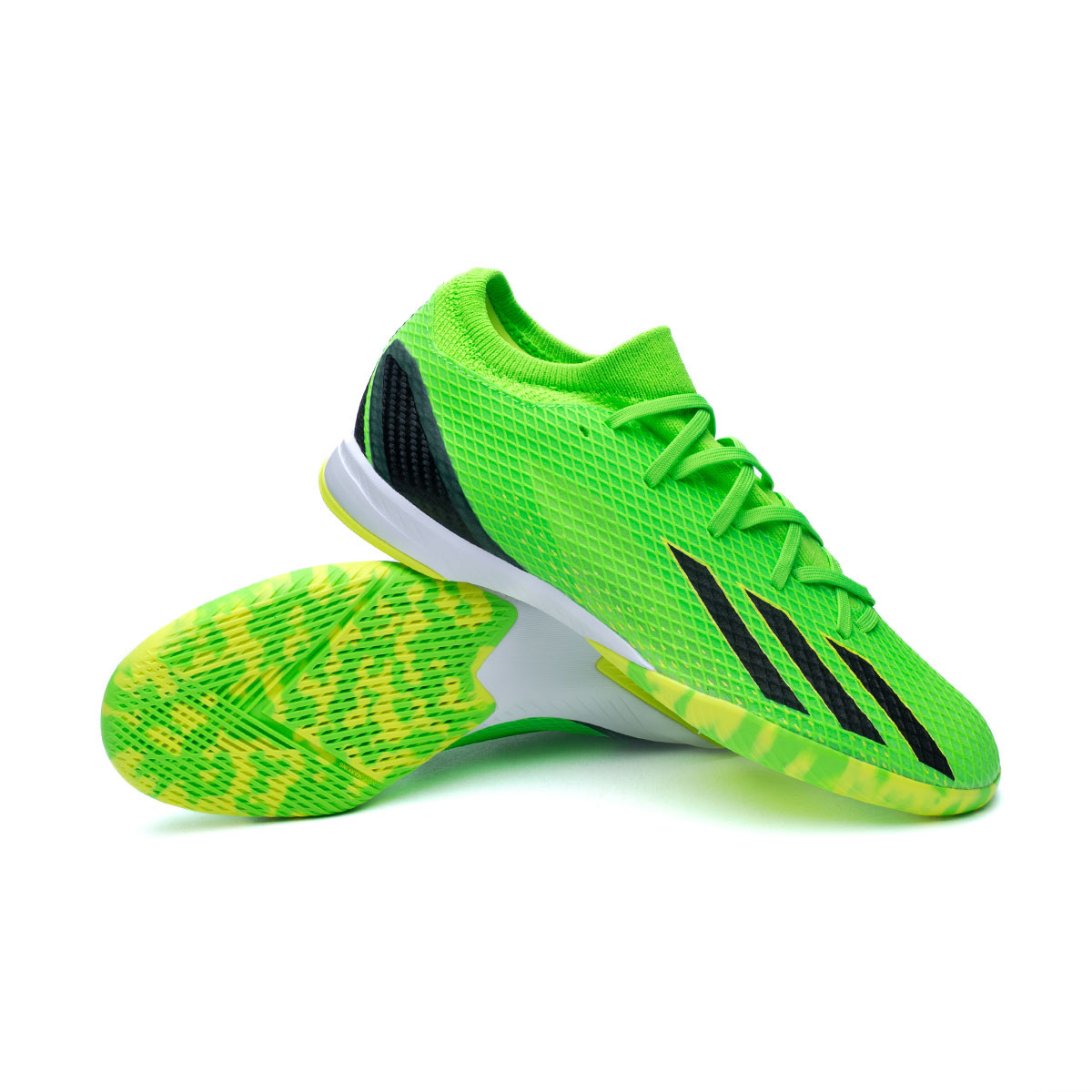 Zapatilla de Fútbol sala adidas X Speedportal .3 IN Solar Green-Solar Red-Solar - Fútbol Emotion