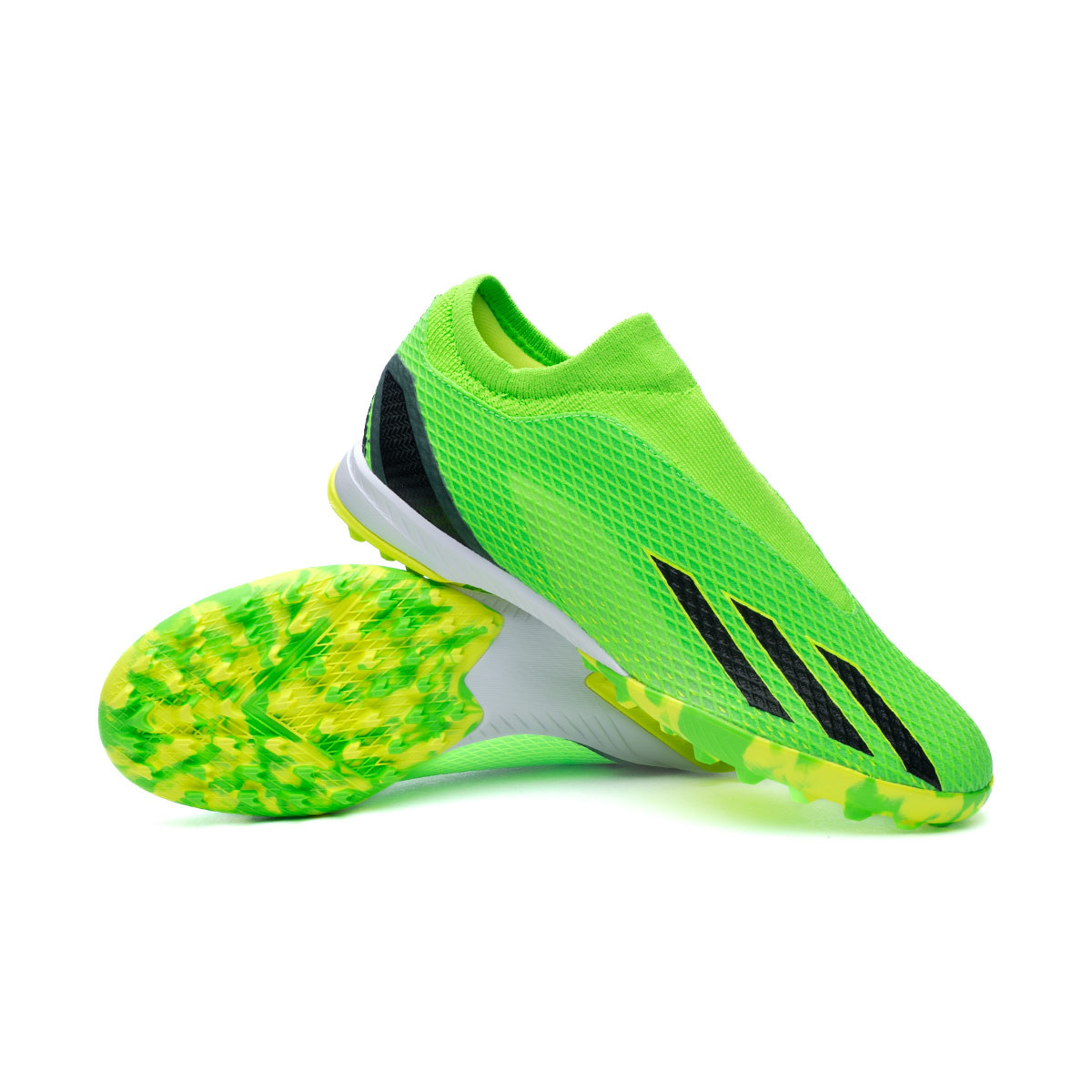 Bota de fútbol adidas X Speedportal .3 LL Turf Solar Green-Solar Red-Solar - Emotion