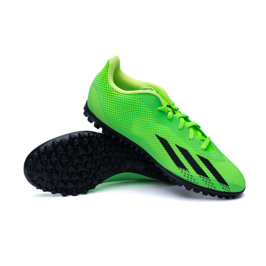 Bota Fútbol adidas X SPEEDPORTAL 4 TURF Velcro Verde
