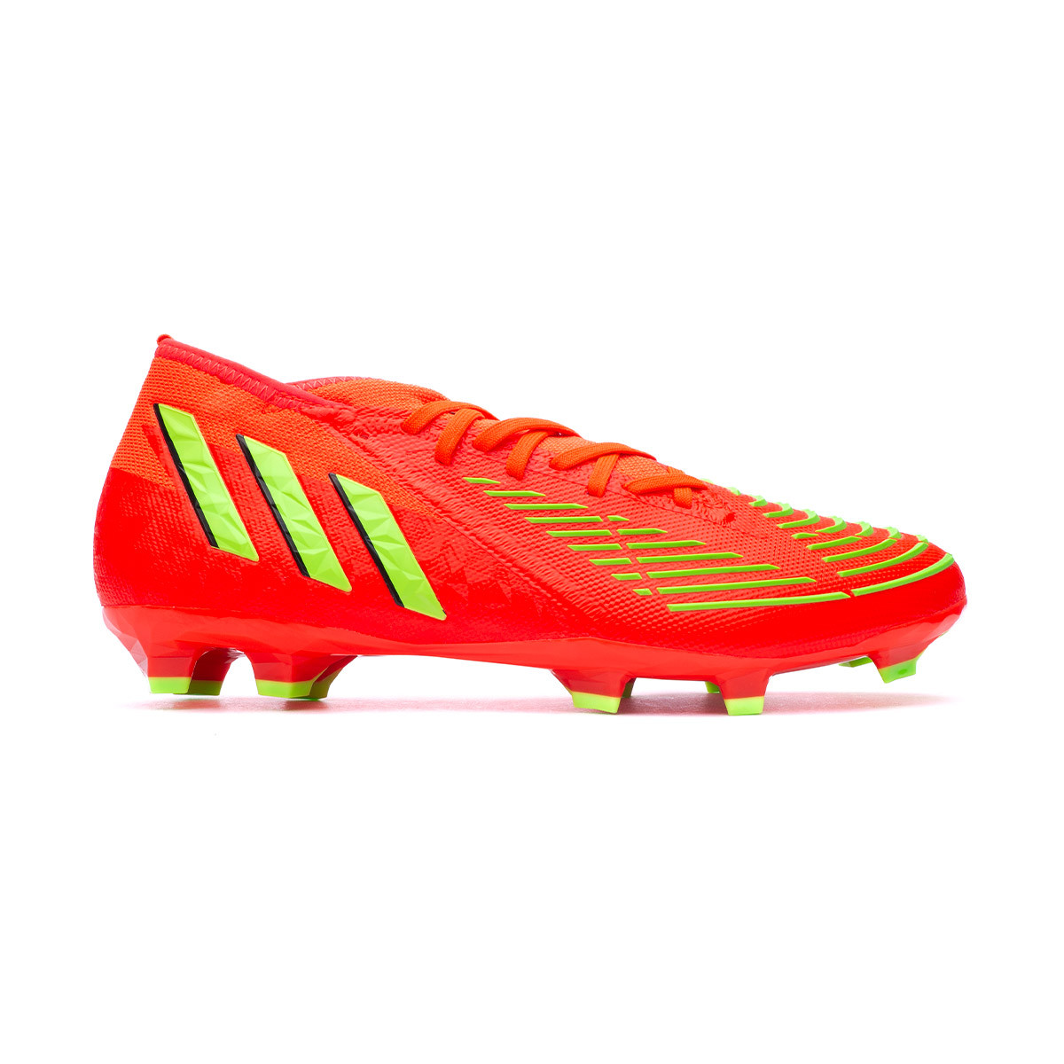 Bota de fútbol adidas Predator Edge .2 FG Solar Red-Solar Green-Black - Fútbol