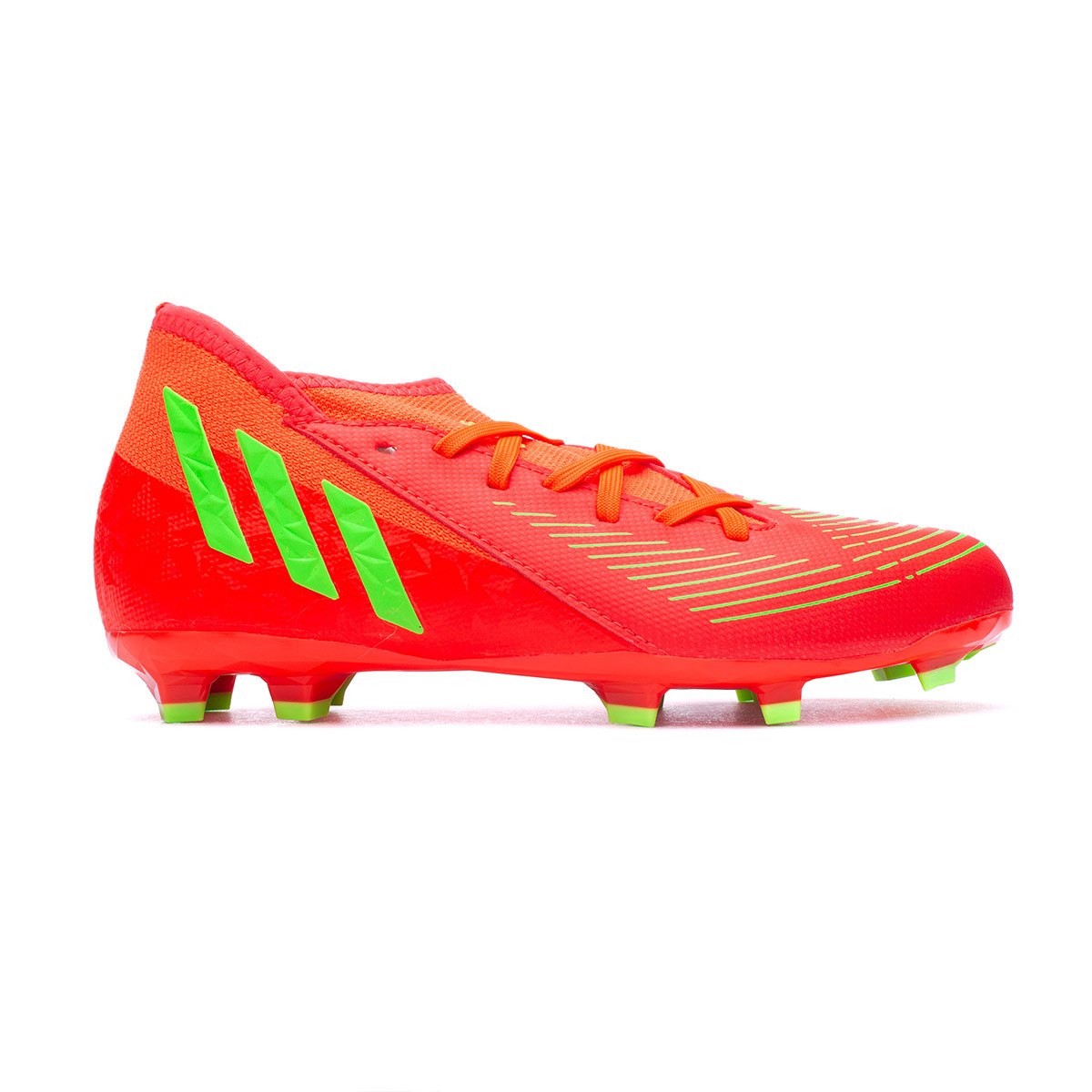 de fútbol adidas Predator .3 FG Niño Solar Red-Solar Green-Black - Fútbol Emotion