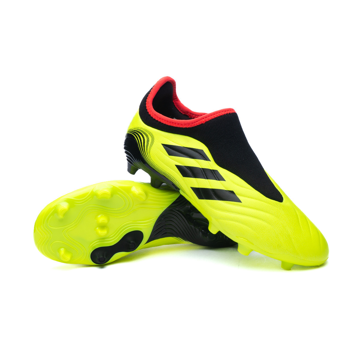 Bota de fútbol adidas Copa .3 FG Niño Solar Yellow-Black-Solar Red - Fútbol Emotion