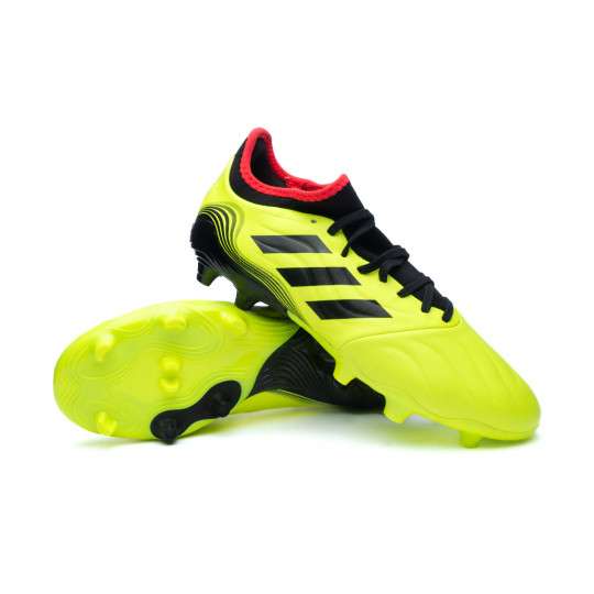 Football Boots adidas Kids Copa Sense .3 FG Solar Yellow Black Solar Red Futbol Emotion