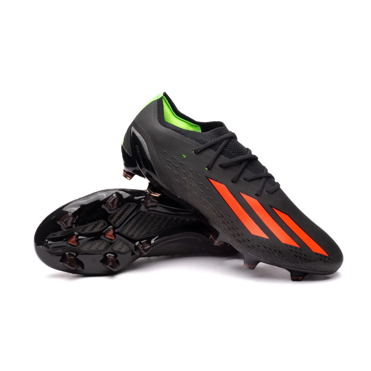 Football Boots adidas X Speedportal .1 FG Core Black Solar Red Solar Green Futbol Emotion