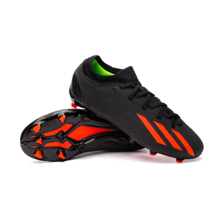 Football Boots adidas Kids X Speedportal .3 FG Core BlackSolar Red