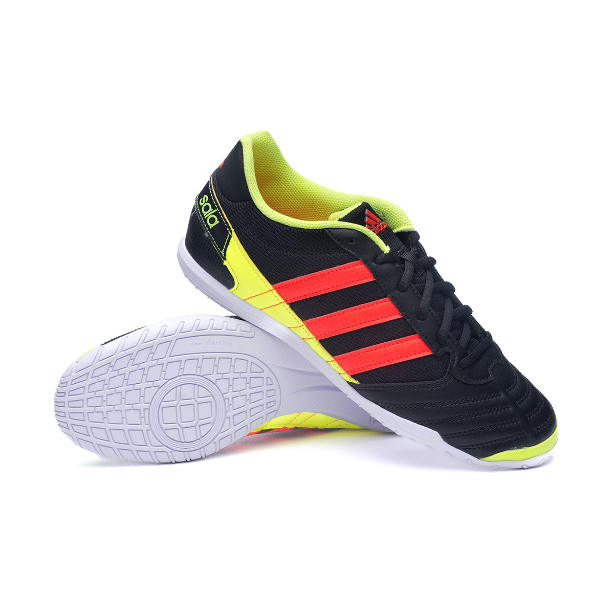 Banquete deseable Correo aéreo Indoor boots adidas Super Sala Core Black-Solar Red-Solar Yellow - Fútbol  Emotion
