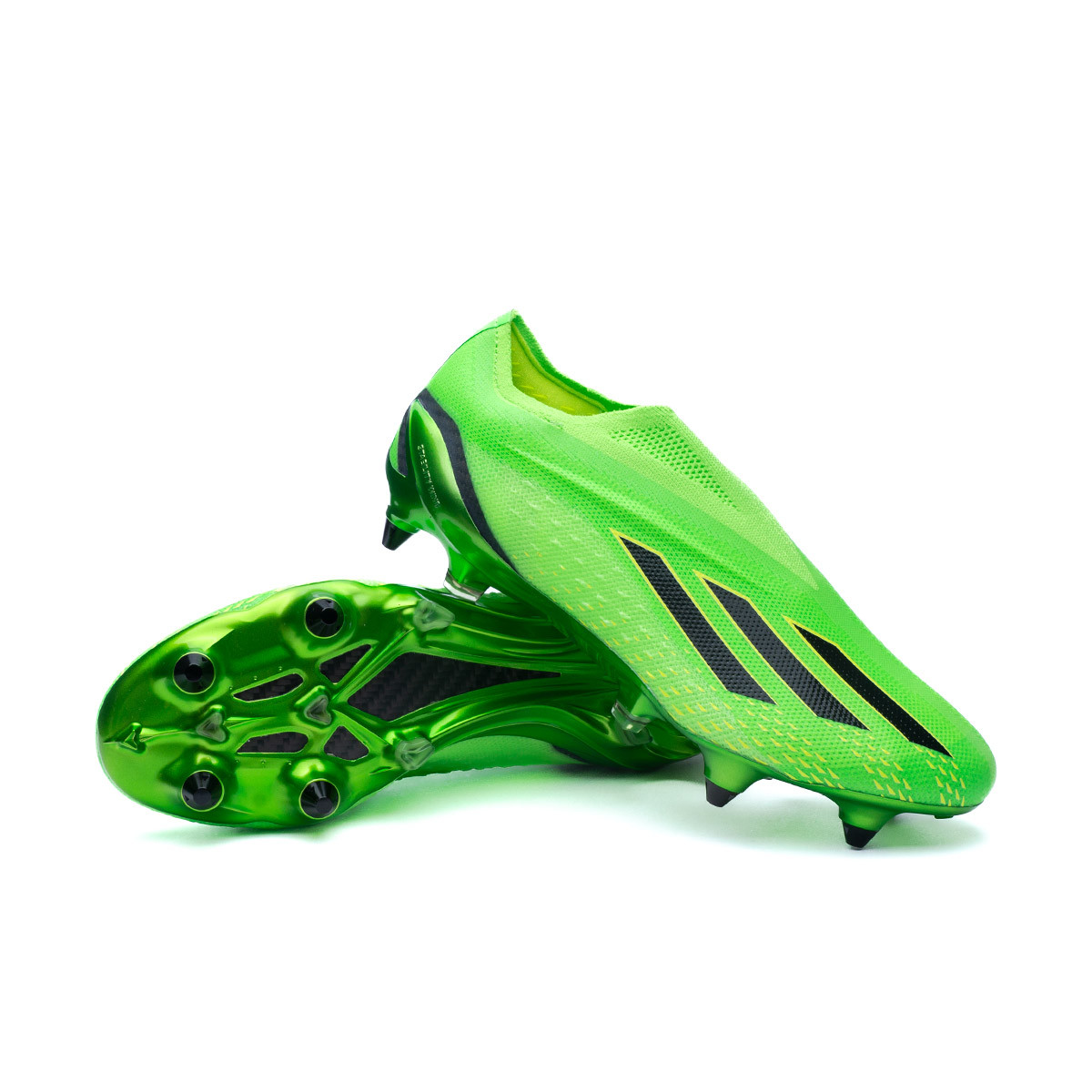 antiguo Garantizar sección Bota de fútbol adidas X Speedportal + SG Solar Green-Black-Solar Yellow -  Fútbol Emotion