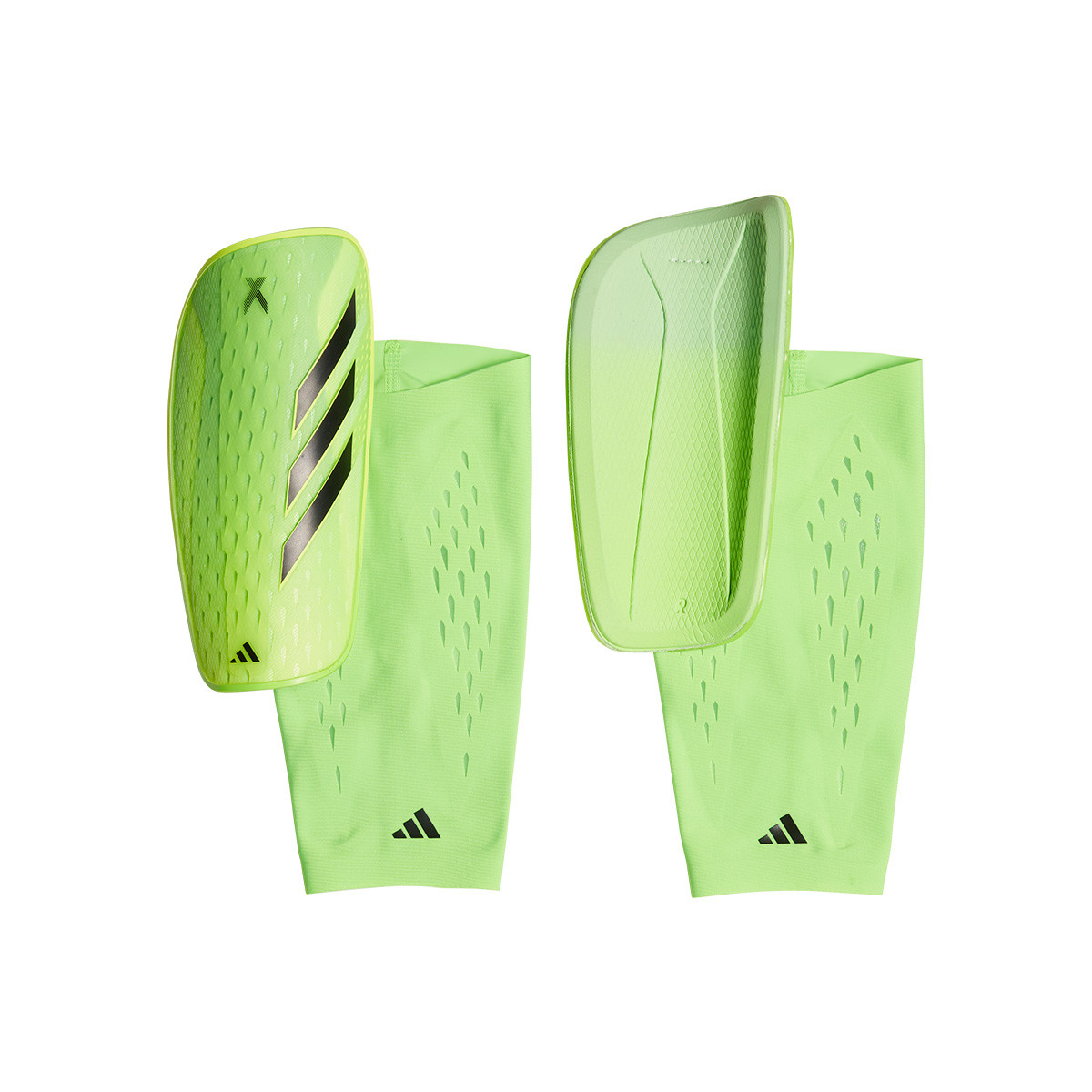 Determinar con precisión fuente entre Espinillera adidas X Pro Solar Green-Solar Yellow-Black - Fútbol Emotion