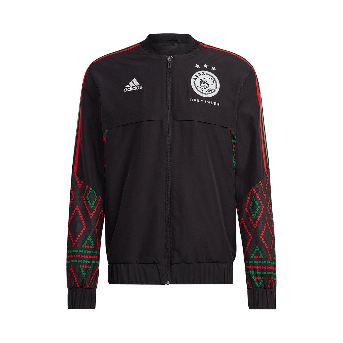 Chaqueta adidas Fanswear Black-White - Fútbol Emotion