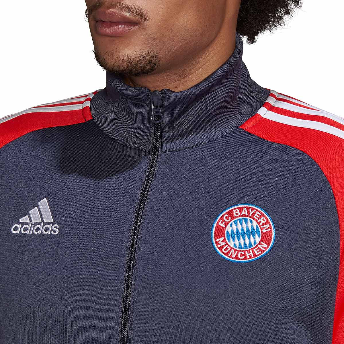 Chamarra adidas FC Bayern de Múnich Fanswear 2022-2023 Shadow Navy - Fútbol  Emotion