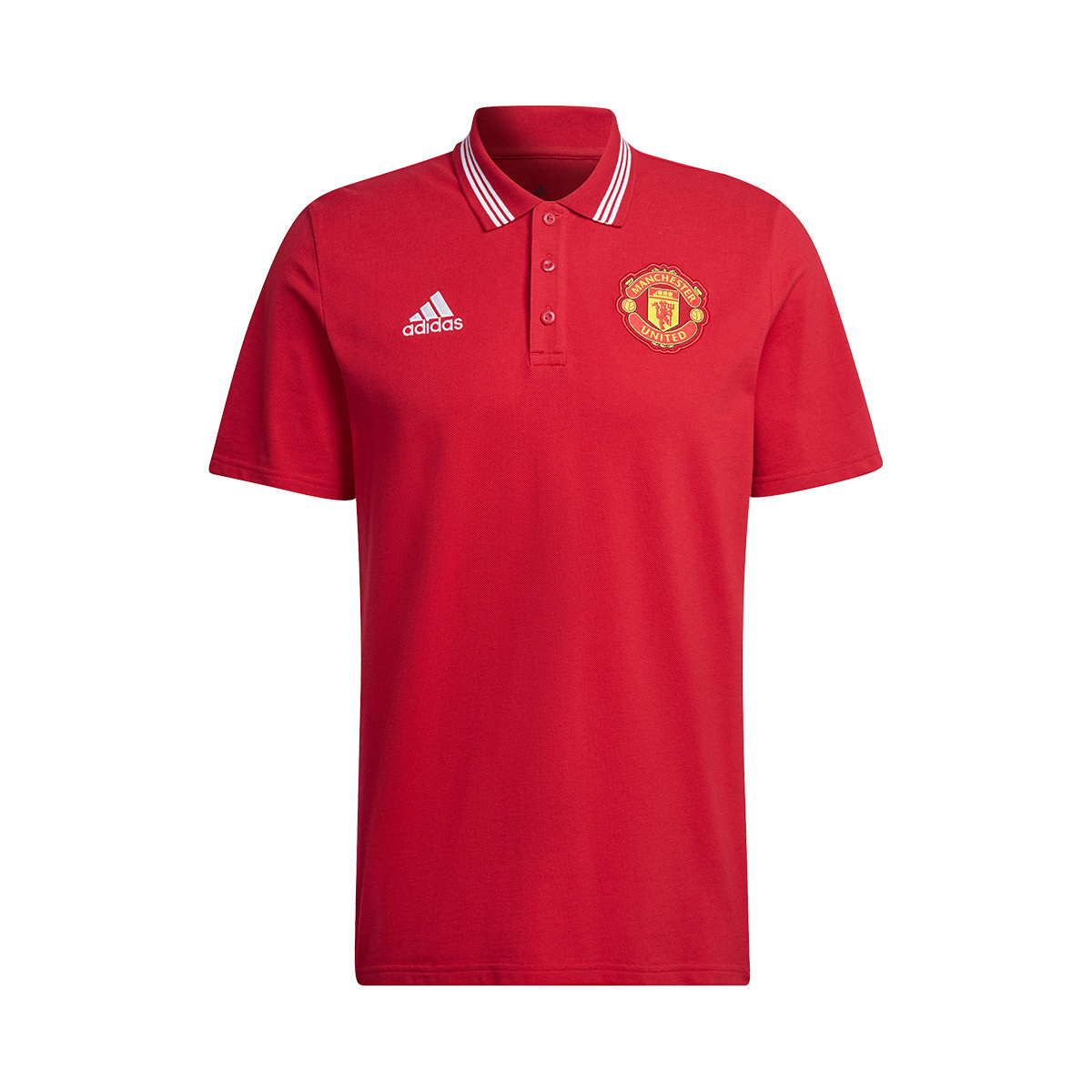 Acrobacia consenso ganador Polo adidas Manchester United FC Fanswear 2022-2023 Real Red - Fútbol  Emotion