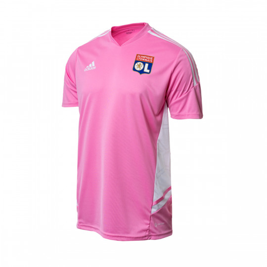 soldadura Popular Encogimiento Camiseta adidas Olympique de Lyon Training 2022-2023 Semi Pink Glow -  Fútbol Emotion