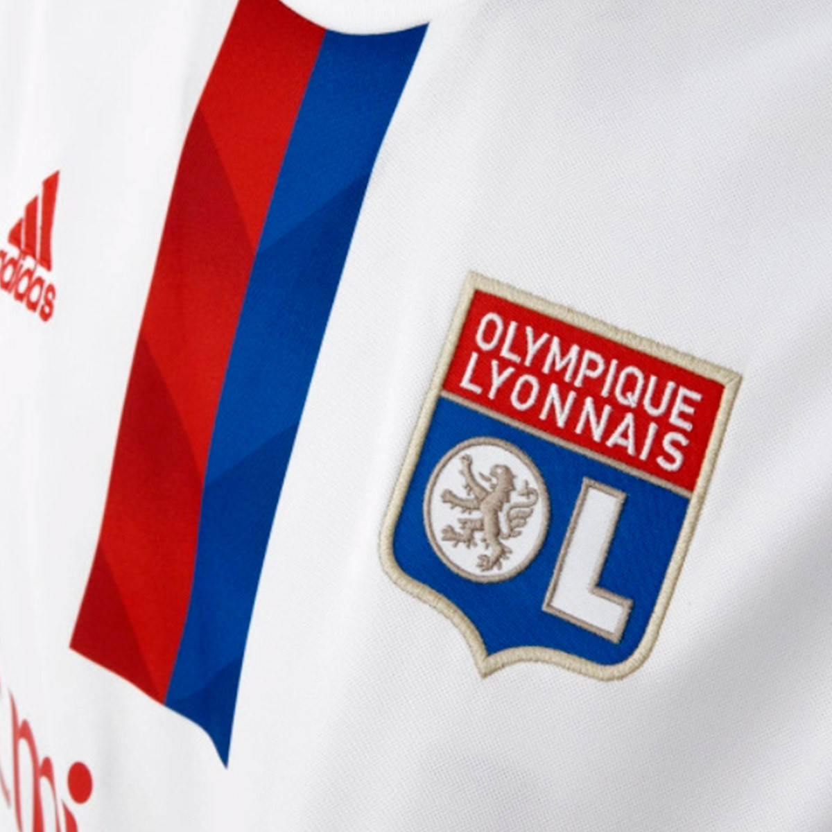 Jersey adidas Olympique Lyon Home Jersey 2023-2024 White - Fútbol Emotion