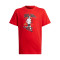 Camiseta Salah Graphic Niño Vivid Red