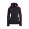 Sudadera Tiro Hoody Winterized Mujer Black-Pulse Lilac