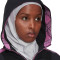 Sudadera Tiro Hoody Winterized Mujer Black-Pulse Lilac