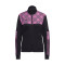 Chaqueta Tiro Track Ad Mujer Black-Pulse Lilac