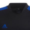 Camiseta Tiro Training Niño Black-Royal Blue