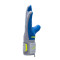 Guante Attrakt Grip Evolution Fingersave Niño Vapor gray-Safety yellow-Deep blue