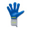 Guante Attrakt Grip Evolution Fingersave Niño Vapor gray-Safety yellow-Deep blue