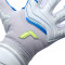 Guante Attrakt Grip Evolution Fingersave Niño Vapor gray-Safety yellow-Deep blue
