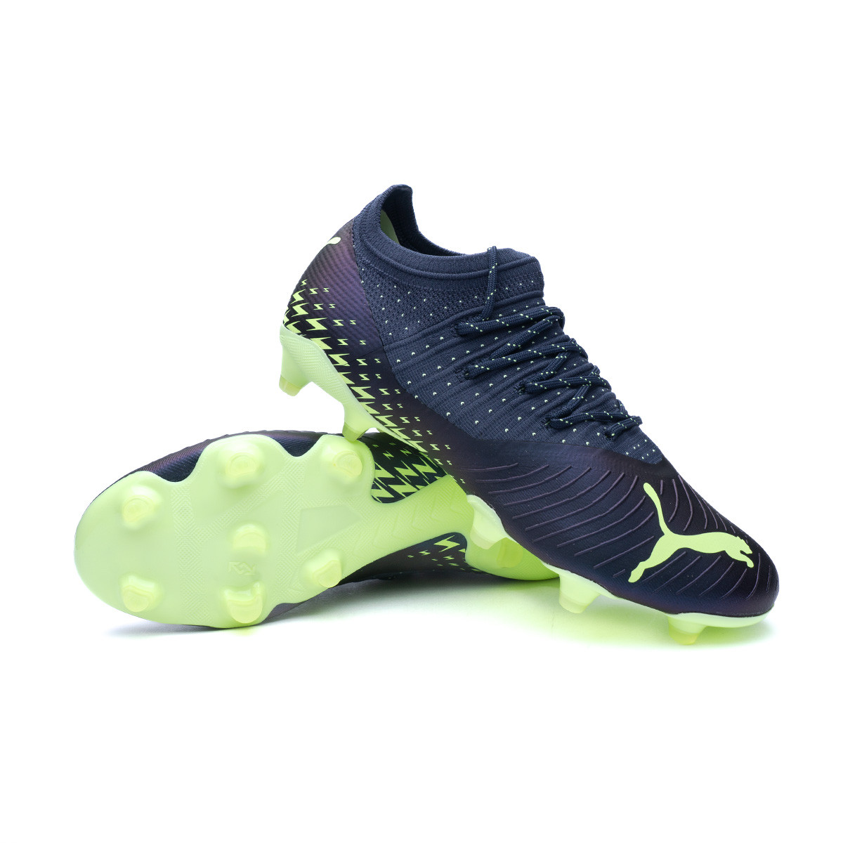 Bota de fútbol Puma Future FG/AG Parisian Night-Fizzy Light-Pistachio - Fútbol