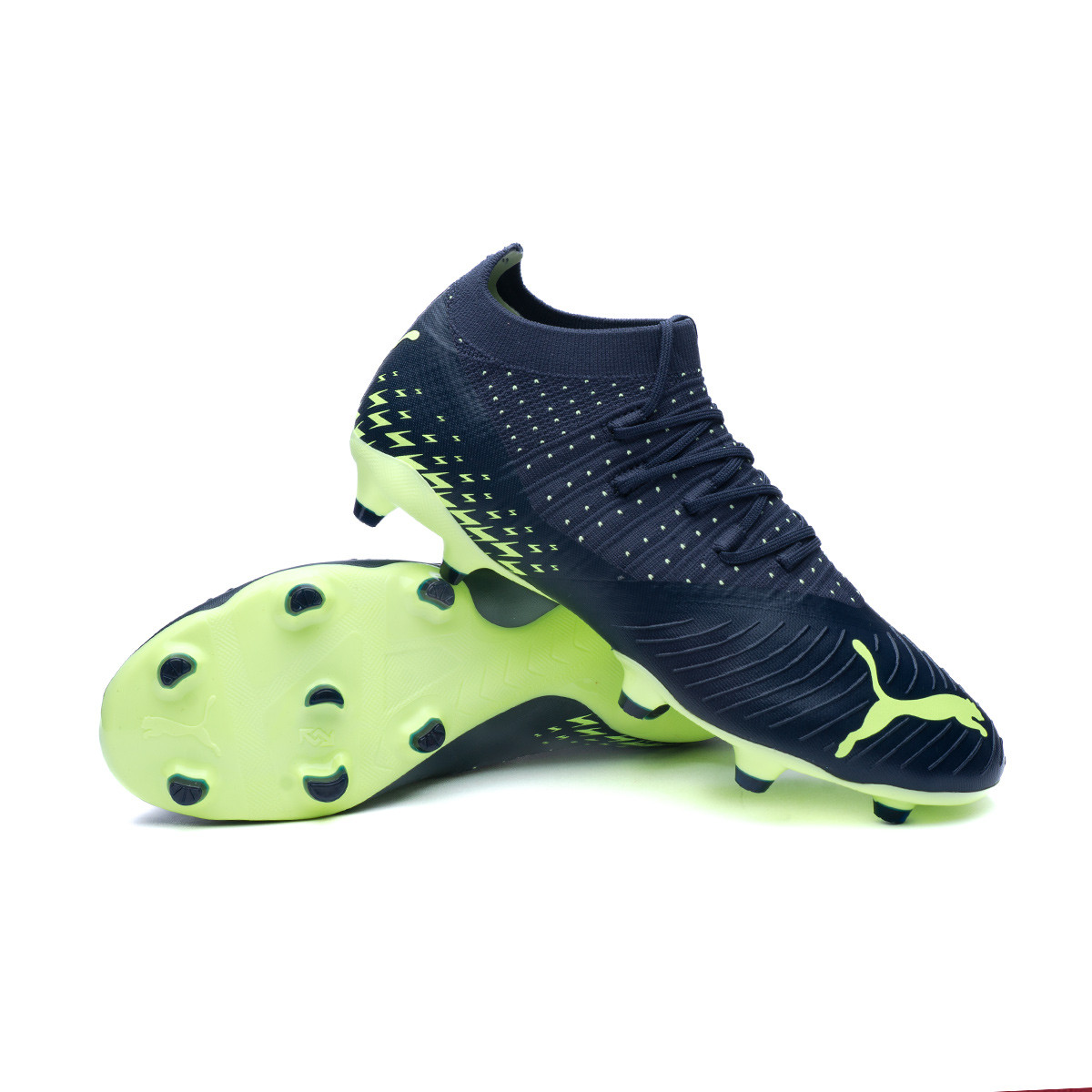 Bota de fútbol Future 3.4 FG/AG Parisian Night-Fizzy Light-Pistachio - Fútbol Emotion