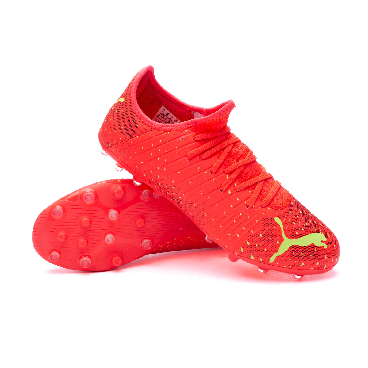 Decision monster Spokesman Football Boots Puma Future 4.4 MG Fiery Coral-Fizzy Light-Black-Salmon -  Fútbol Emotion