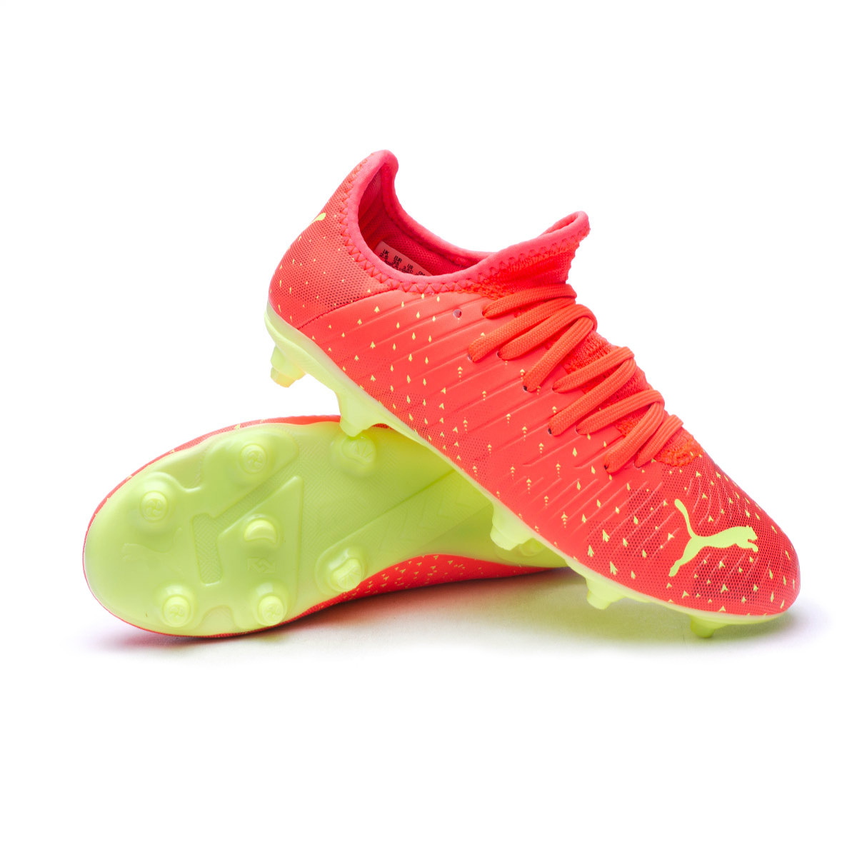 de fútbol Future 4.4 FG/AG Fiery Light-Black-Salmon - Fútbol Emotion