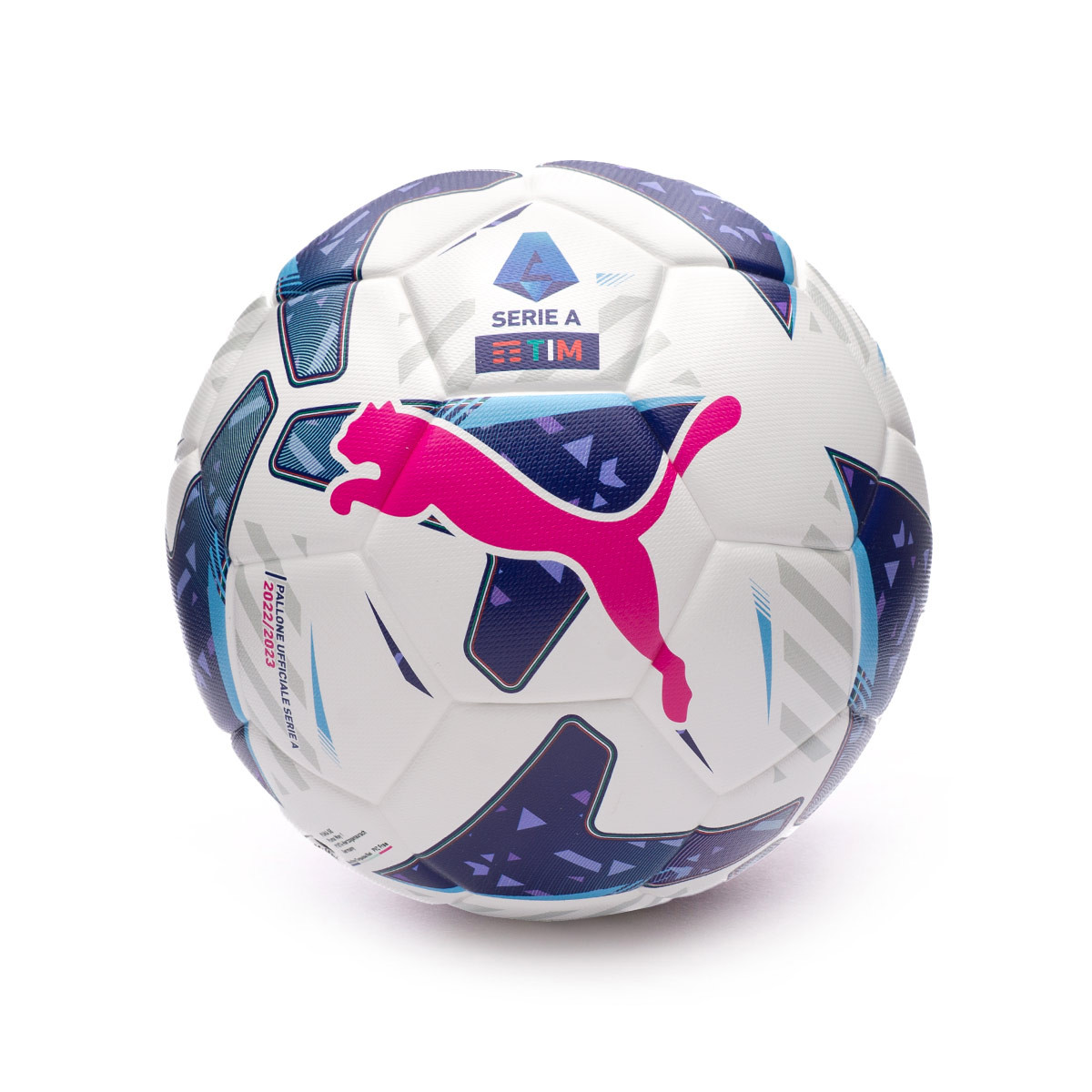 Bola de Futebol Puma Serie A Orbita (FIFA Quality) 2022-2023 White-Blue  Glimmer-Sunset Glow - Fútbol Emotion