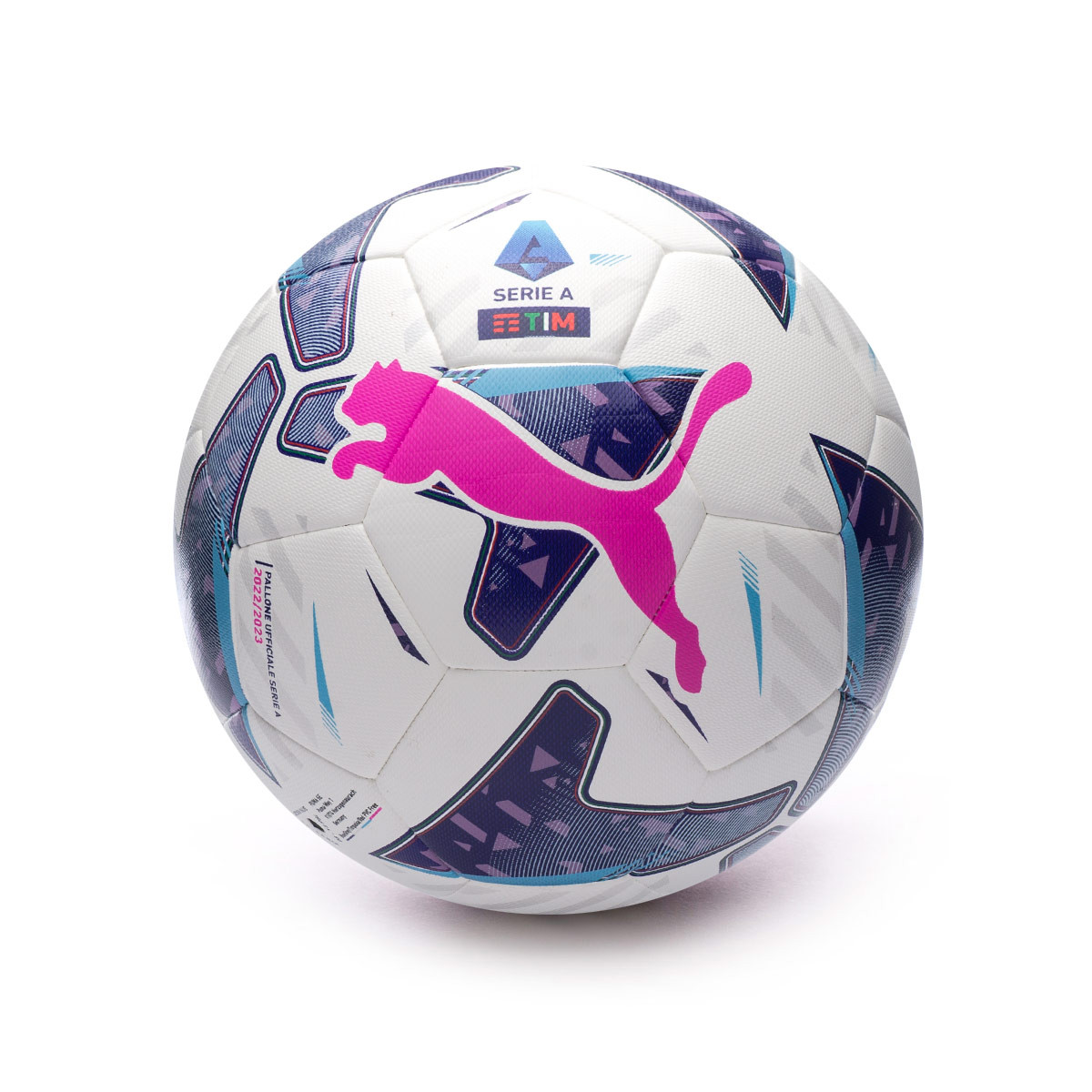 Disfraz Impuestos picar Balón Puma Serie A Orbita Hybrid 2022-2023 White-Blue Glimmer-Sunset Glow -  Fútbol Emotion