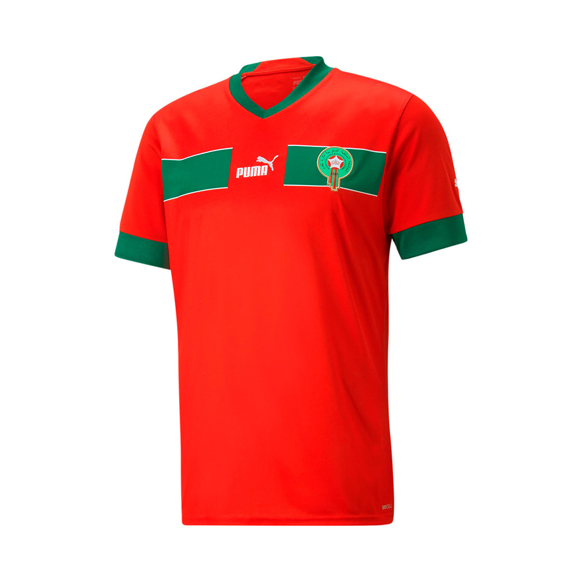 escritorio Tentación Desde allí Jersey Puma Marruecos Primera Equipación Mundial Qatar 2022 Red-Power -  Fútbol Emotion