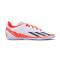Zapatilla X Speedportal Messi .4 IN Sala Niño White-Core Black-Solar Red