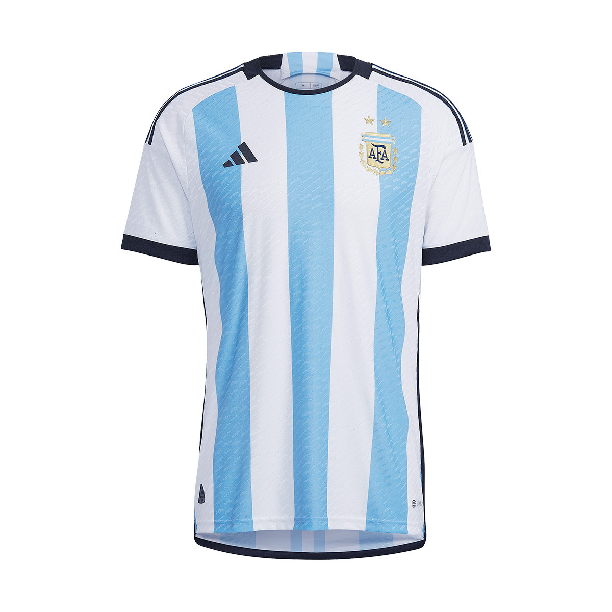 Camiseta adidas Argentina Primera Equipación Authentic Mundial Qatar 2022 White-Light Blue - Fútbol