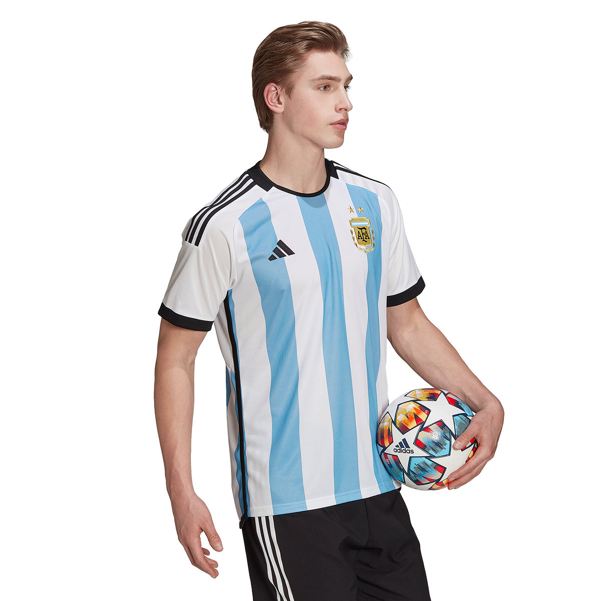 transacción Camion pesado alondra Camiseta adidas Argentina Primera Equipación Mundial Qatar 2022 White-Light  Blue - Fútbol Emotion
