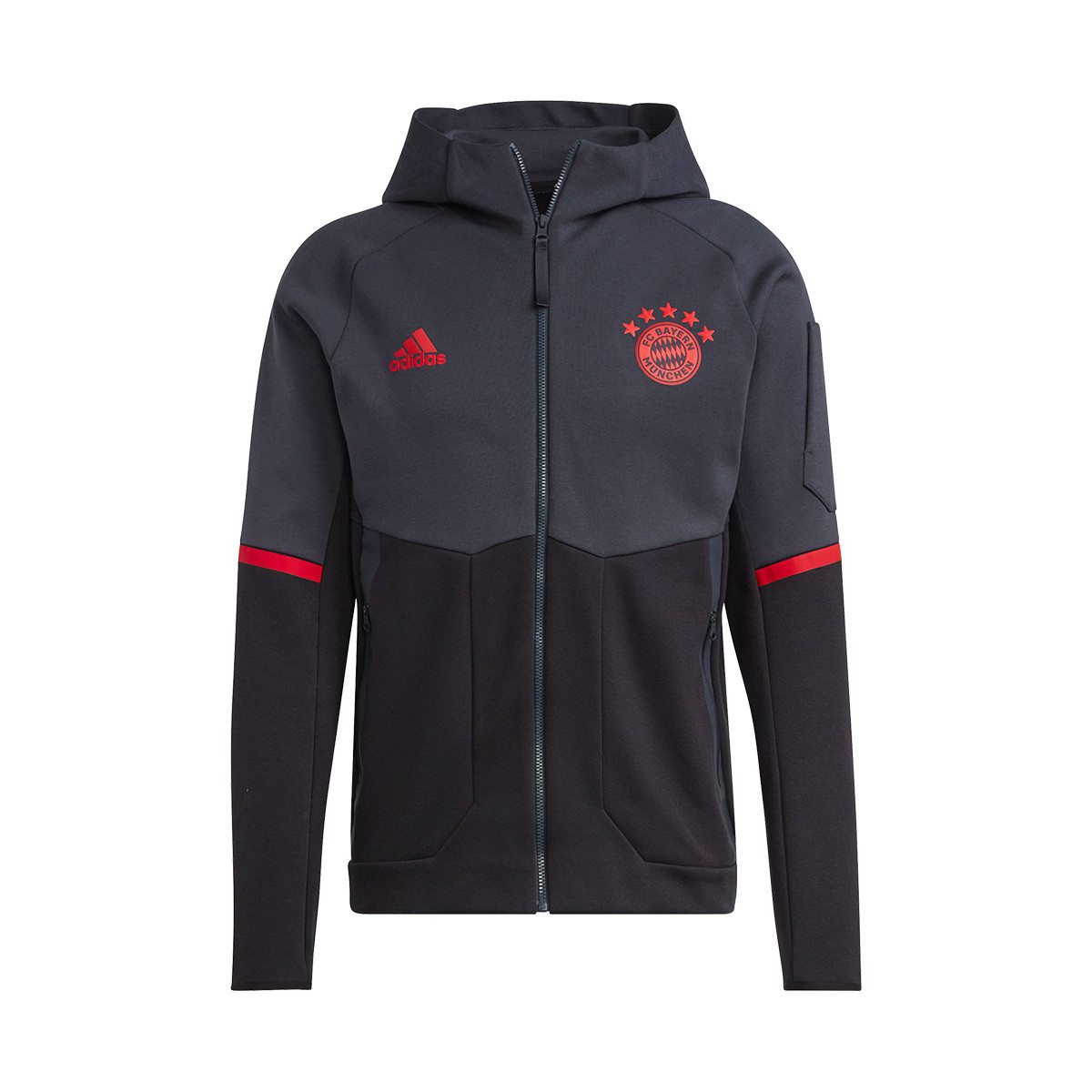 Jacket adidas FC Bayern de Múnich Pre-Match 2022-2023 Black-Night