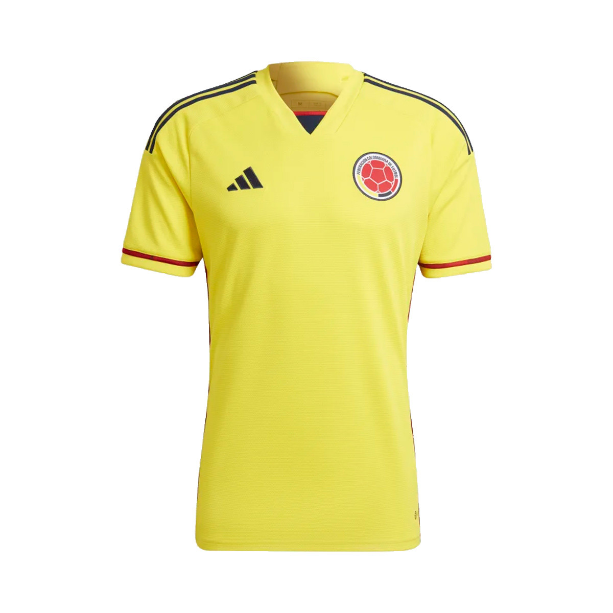 Expresamente huella dactilar falta de aliento Camiseta adidas Colombia Primera Equipación Mundial Qatar 2022 Bright  Yellow - Fútbol Emotion