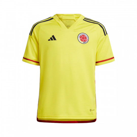 Jersey adidas Kids Colombia Jersey World Cup 2022 Bright Yellow Fútbol Emotion