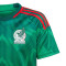 Playera adidas México Primer Uniforme Mundial Qatar 2022 Niño