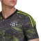 Camiseta Manchester United FC Training 2022-2023 Semi Solar Slime-Black