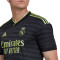 Camiseta Real Madrid CF Tercera Equipación 2022-2023 Black-Pulse Lime