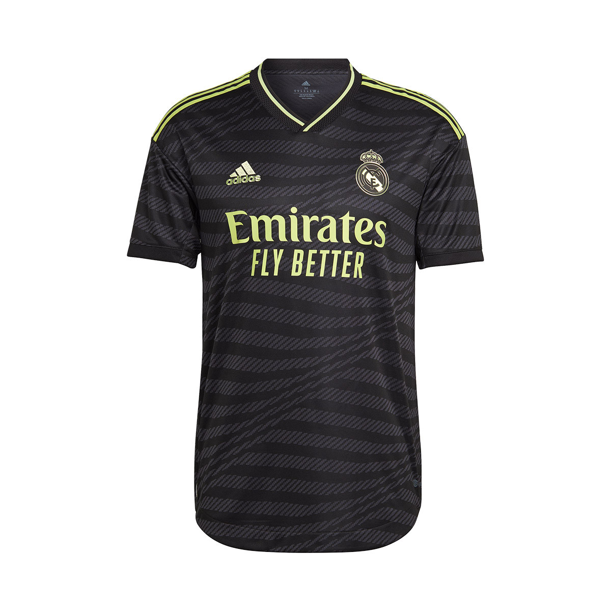 Jersey adidas Real Madrid CF Equipación Authentic 2022-2023 Black-Pulse - Fútbol Emotion